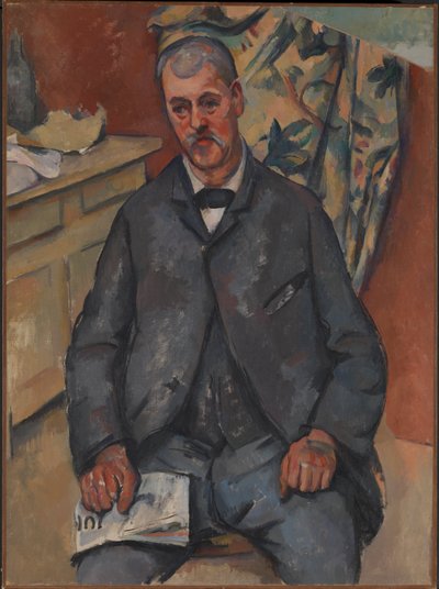 Portrait of Seated Man by Paul Cézanne