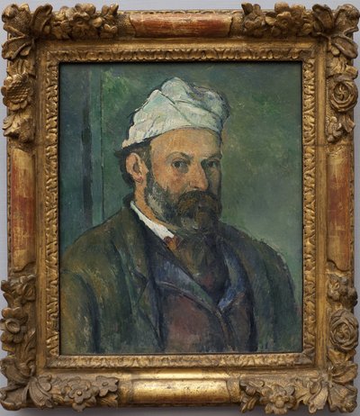 Self-Portrait. Painting by Paul Cezanne (1839-1906) by Paul Cézanne