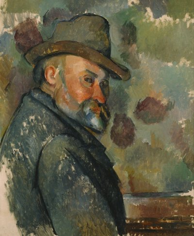 Self-portrait in a Soft Hat by Paul Cézanne