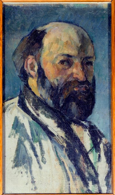 Self Portrait by Paul Cezanne (1839-1906) 1877 by Paul Cézanne