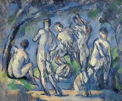 Seven Bathers by Paul Cézanne