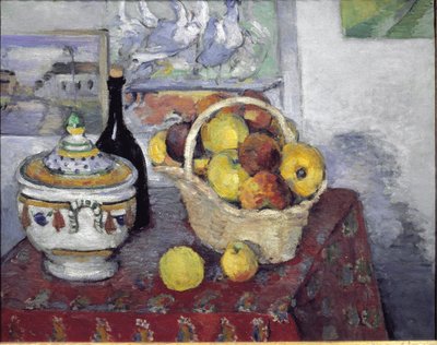 Still-Life with Soup Tureen by Paul Cézanne