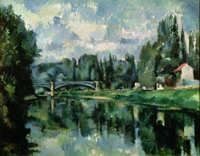 The Banks of the Marne at Creteil, c.1888 by Paul Cézanne
