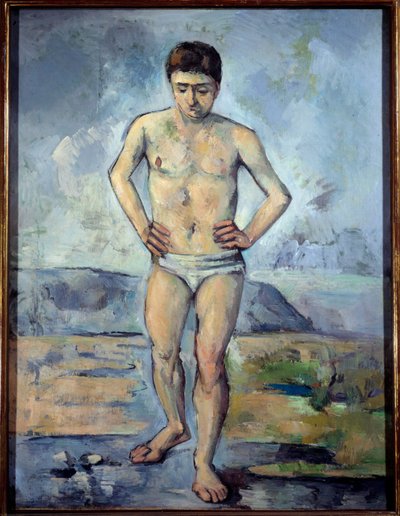 The Bather by Paul Cézanne