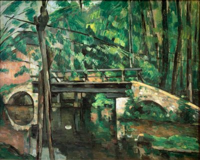 The Bridge at Maincy or The Bridge at Mennecy by Paul Cézanne