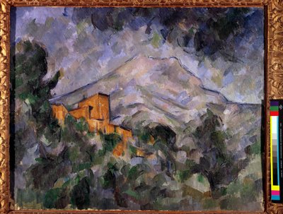 The Holy Mountain Victory and the Black Castle by Paul Cézanne