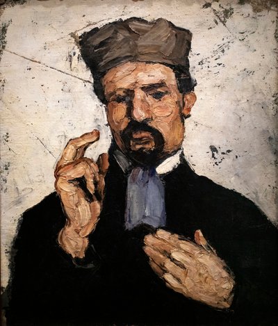 Uncle Dominique as a lawyer by Paul Cézanne