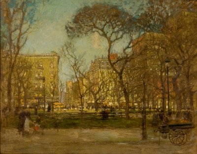 Madison Square by Paul Cornoyer