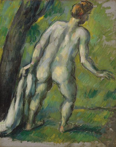 Bather, View from the Back by Paul Cézanne