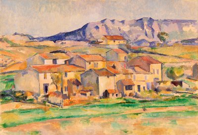 Hamlet at Payennet near Gardanne by Paul Cézanne