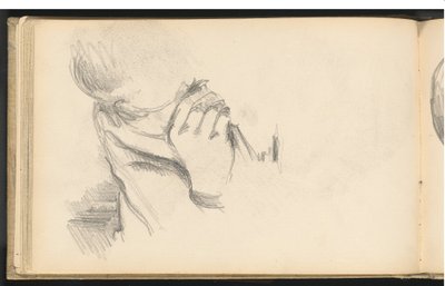 Hand and Shoulder of a Boy by Paul Cézanne