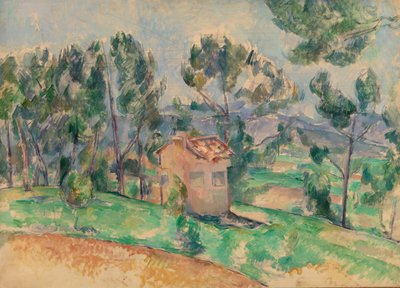 Hunting Cabin in Provence by Paul Cézanne