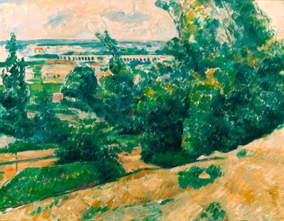 The Aqueduct of the Verdon Canal North of Aix-en-Provence by Paul Cézanne
