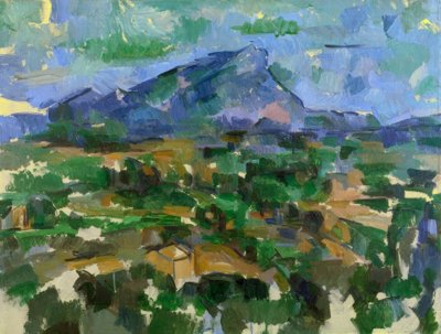 The Montagne Sainte-Victoire by Paul Cézanne