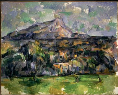 The Montagne Sainte-Victoire by Paul Cézanne
