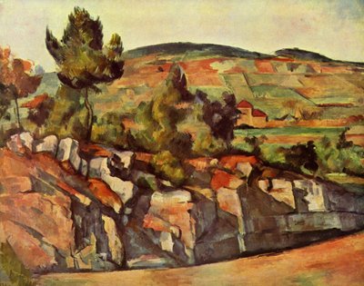 The Road in Provence by Paul Cézanne