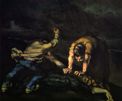 The Murder by Paul Cézanne