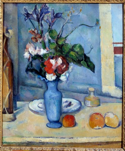 The Blue Vase by Paul Cézanne