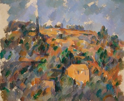 Houses on the Hill, Provence by Paul Cézanne
