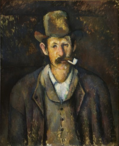 Man with a Pipe, ca 1892-1896 by Paul Cézanne
