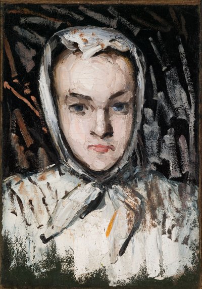 Marie Cézanne, the Artist’s Sister (recto), The Artist’s Mother (verso) by Paul Cézanne