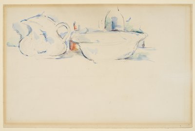 Still Life, Toilet Objects by Paul Cézanne