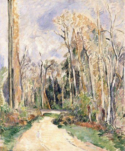 Path at the Entrance of the Forest by Paul Cézanne