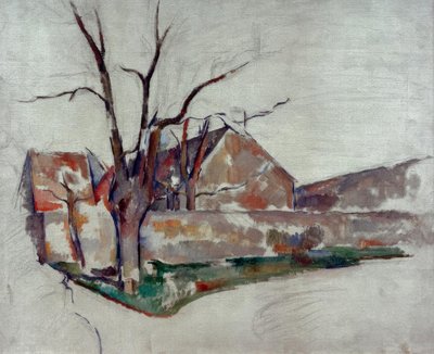 Winter Landscape by Paul Cézanne