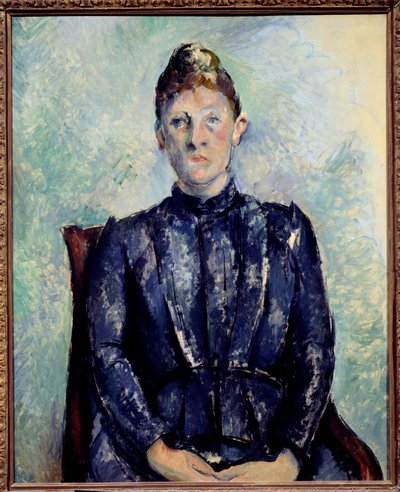 Portrait of Madame Cezanne by Paul Cézanne
