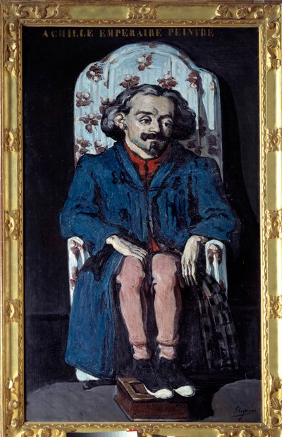 Portrait of the Painter Achille Emperaire by Paul Cézanne