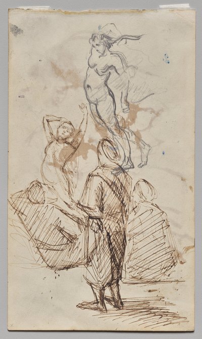 Sheet of Studies by Paul Cézanne