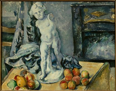 Still Life with Cupid in Plaster by Paul Cézanne