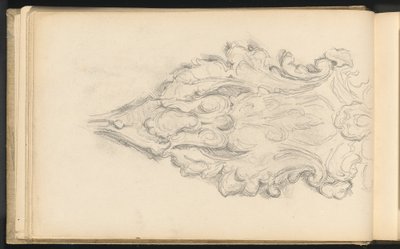 Study of a Decorative Ornament by Paul Cézanne