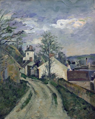 The House of Doctor Gachet at Auvers by Paul Cézanne