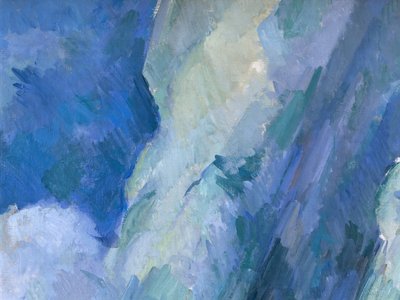 The Large Bathers (detail) by Paul Cézanne
