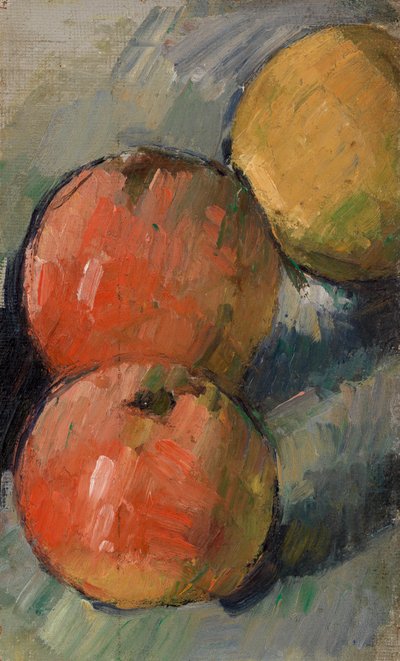 Two and a Half Apples by Paul Cézanne