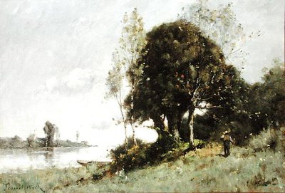 Isle on the Loire by Paul Desire Trouillebert