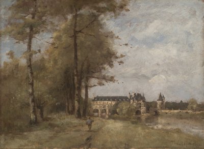 The Castle of Chenonceau by Paul Desire Trouillebert