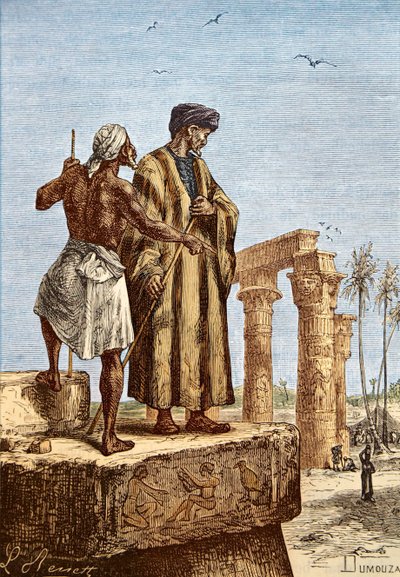 Ibn Battuta in Egypt by Paul Dumouza