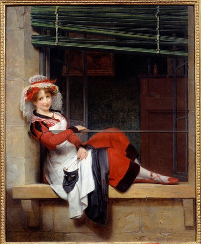 The waiting for the prom masks by Paul Emile Detouche