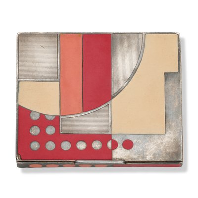 Art deco cigarette case by Paul Emile Brandt