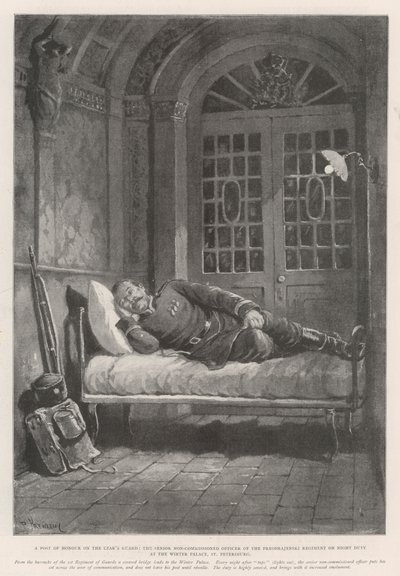 A Post of Honour on the Czar