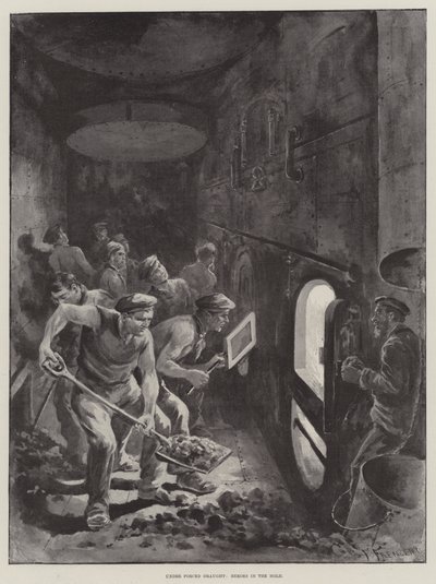 Under Forced Draught, Heroes in the Hold by Paul Frenzeny
