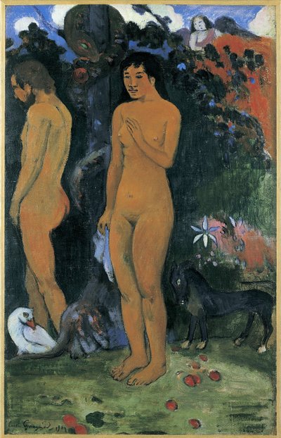 Adam and Eve by Paul Gauguin