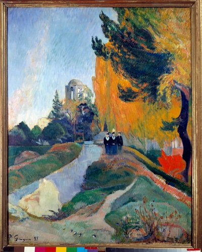 Alyscamps in Arles by Paul Gauguin