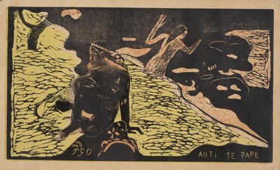 Auti Te Pape Women at the River From the Series Noa Noa, 1893-1894 by Paul Gauguin