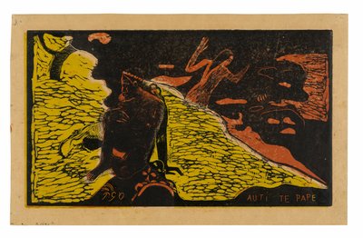 Women at the River, from the Noa Noa Suite by Paul Gauguin