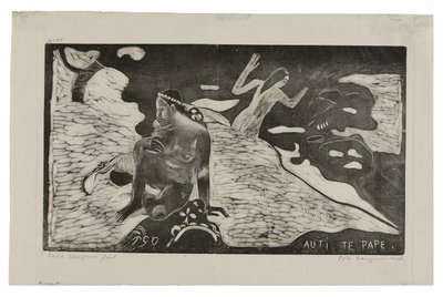 Women at the River from the Noa Noa Suite by Paul Gauguin