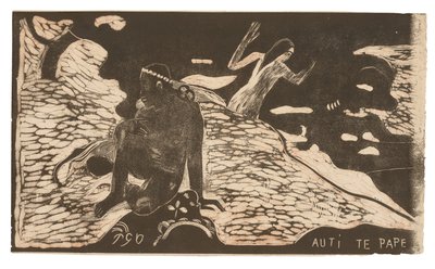 Auti te pape (Women at the River), from the Noa Noa Suite by Paul Gauguin