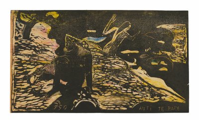 Women at the River, from the Noa Noa Suite by Paul Gauguin
